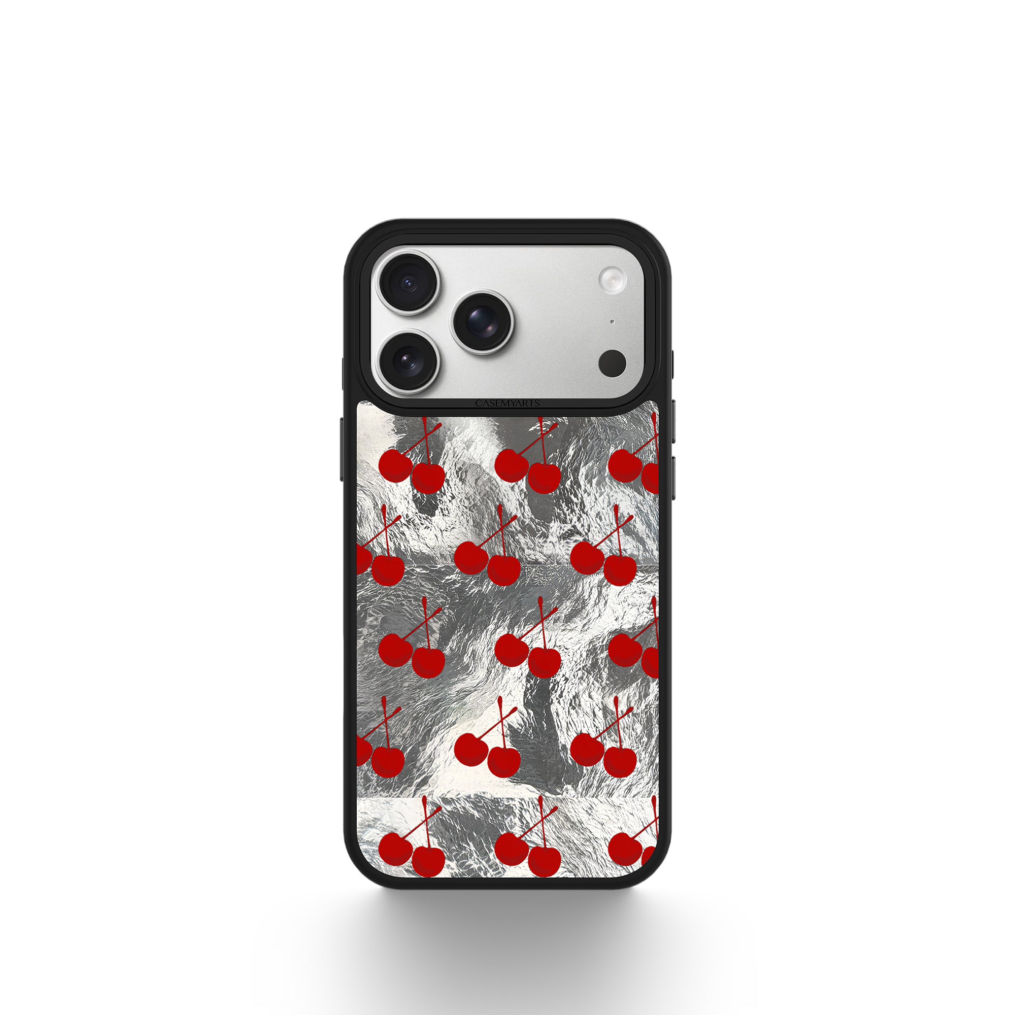 CASEMYARTS Silver Fruits Series MagSafe iPhone Case