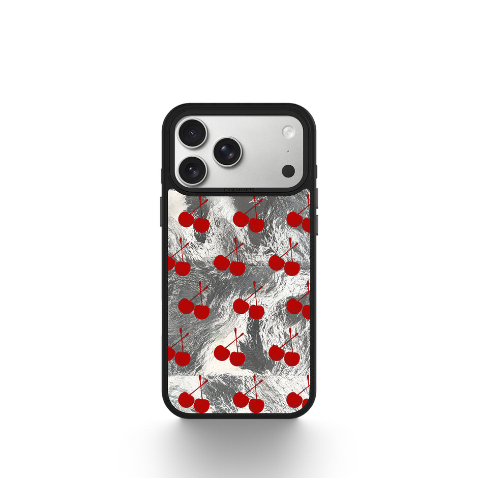 CASEMYARTS Silver Fruits Series MagSafe iPhone Case