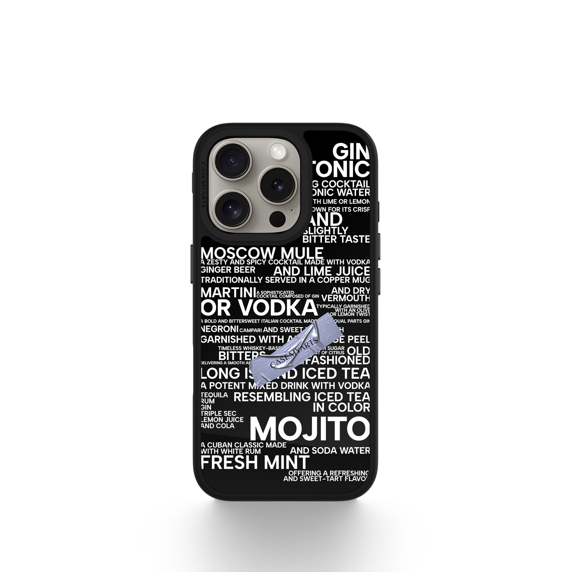 Casemyarts | Menu de cocktails | Étui iPhone Magsafe