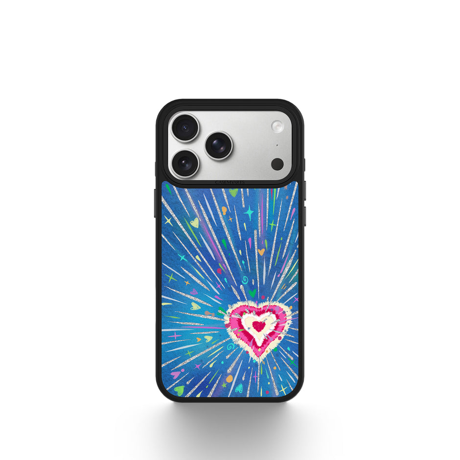 CASEMYARTS Love Burst MagSafe iPhone Case
