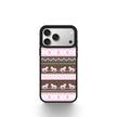 CASEMYARTS Rocking Horse Sweater MagSafe iPhone Case