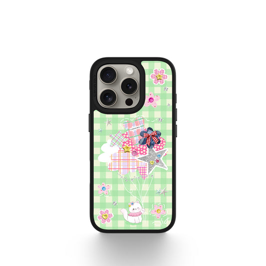 CASEMYARTS | Sweet Diary Green | MagSafe iPhone Case