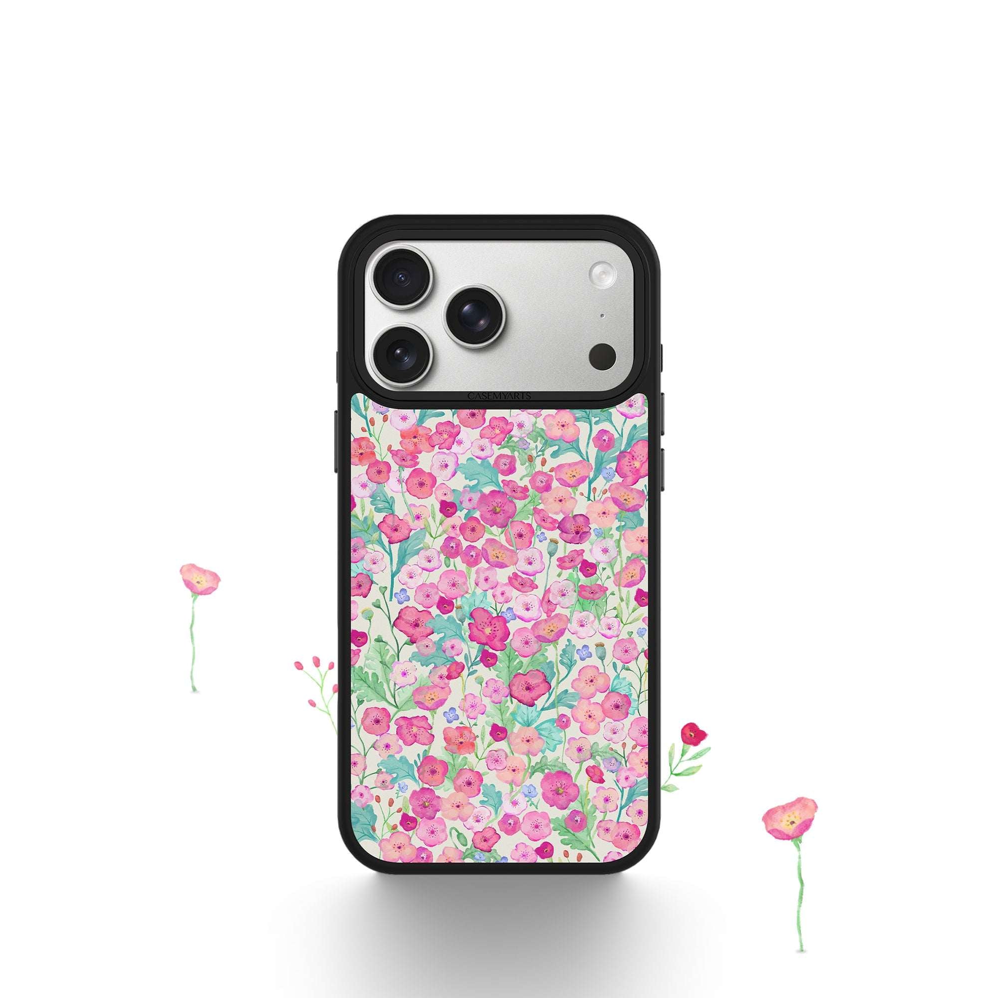 CASEMYARTS Blooming Petals MagSafe iPhone Case