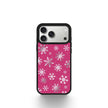CASEMYARTS Crystal Snowflake MagSafe iPhone Case