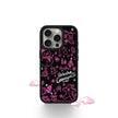 CASEMYARTS | Ho Ho Hot Pink | MagSafe iPhone Case