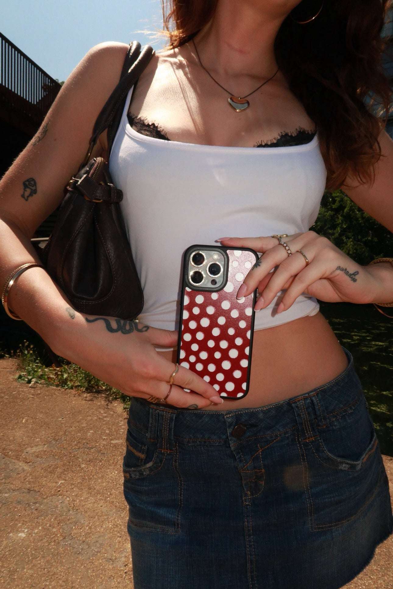CASEMYARTS Grafitti Polka Dots MagSafe iPhone Case