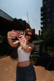 CASEMYARTS Grafitti Polka Dots MagSafe iPhone Case