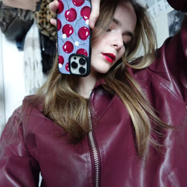 CASEMYARTS Cherry 99' MagSafe iPhone Case