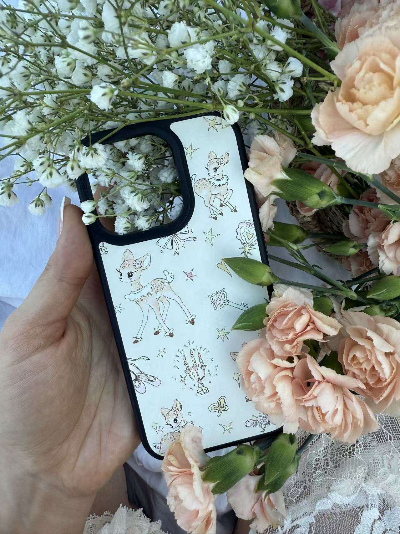 CASEMYARTS Enchanted Doe MagSafe iPhone Case