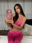 CASEMYARTS Hot Pink Girls MagSafe iPhone Case