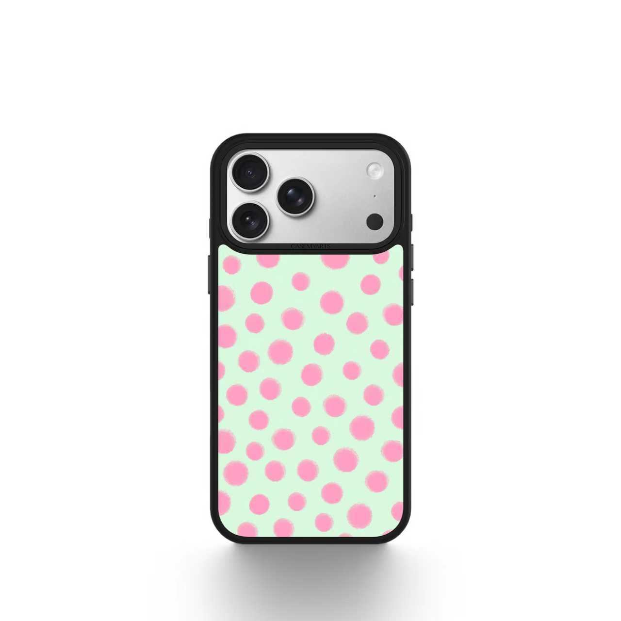 CASEMYARTS Grafitti Polka Dots MagSafe iPhone Case