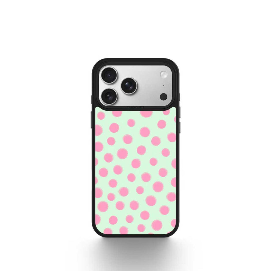 CASEMYARTS Grafitti Polka Dots MagSafe iPhone Case
