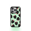 CASEMYARTS Black Strawberry MagSafe iPhone Case