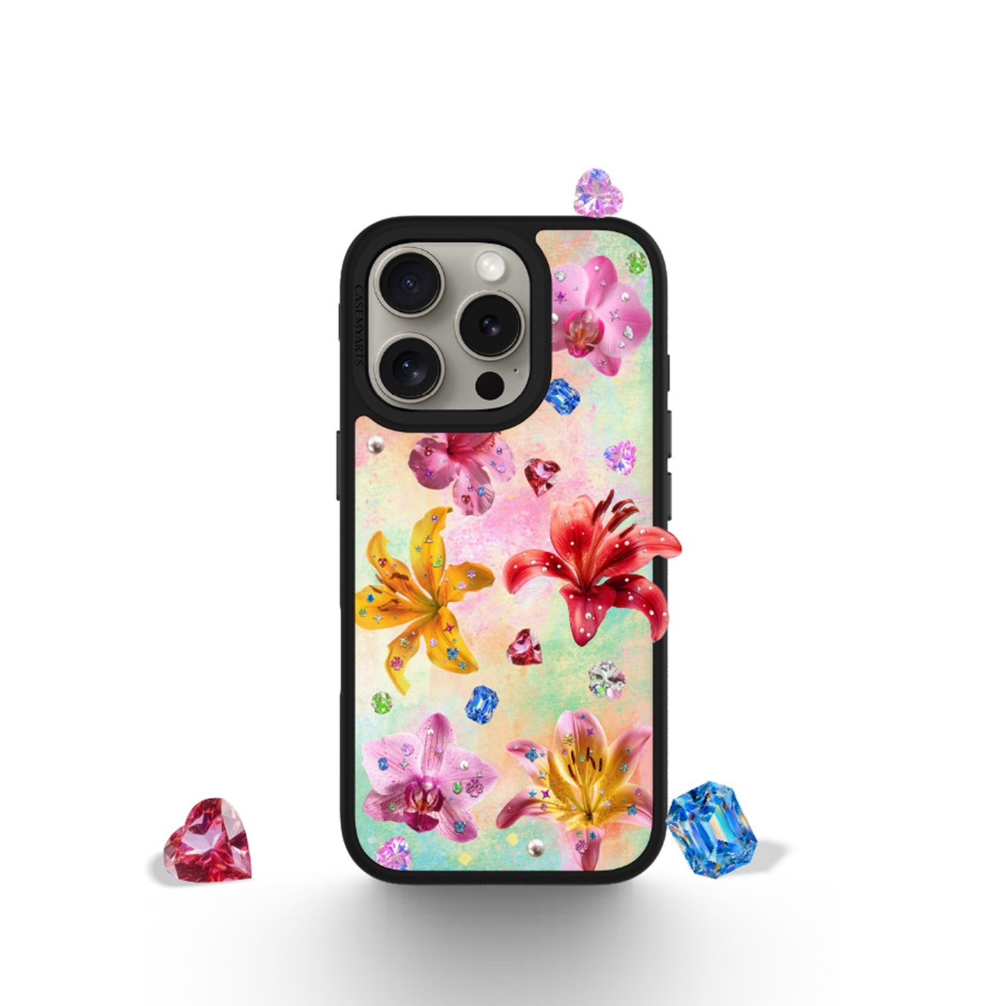 Casemyarts | Fleur de gemme | Étui iPhone Magsafe
