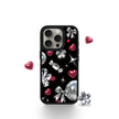 CASEMYARTS Disco Kiss Black MagSafe iPhone Case