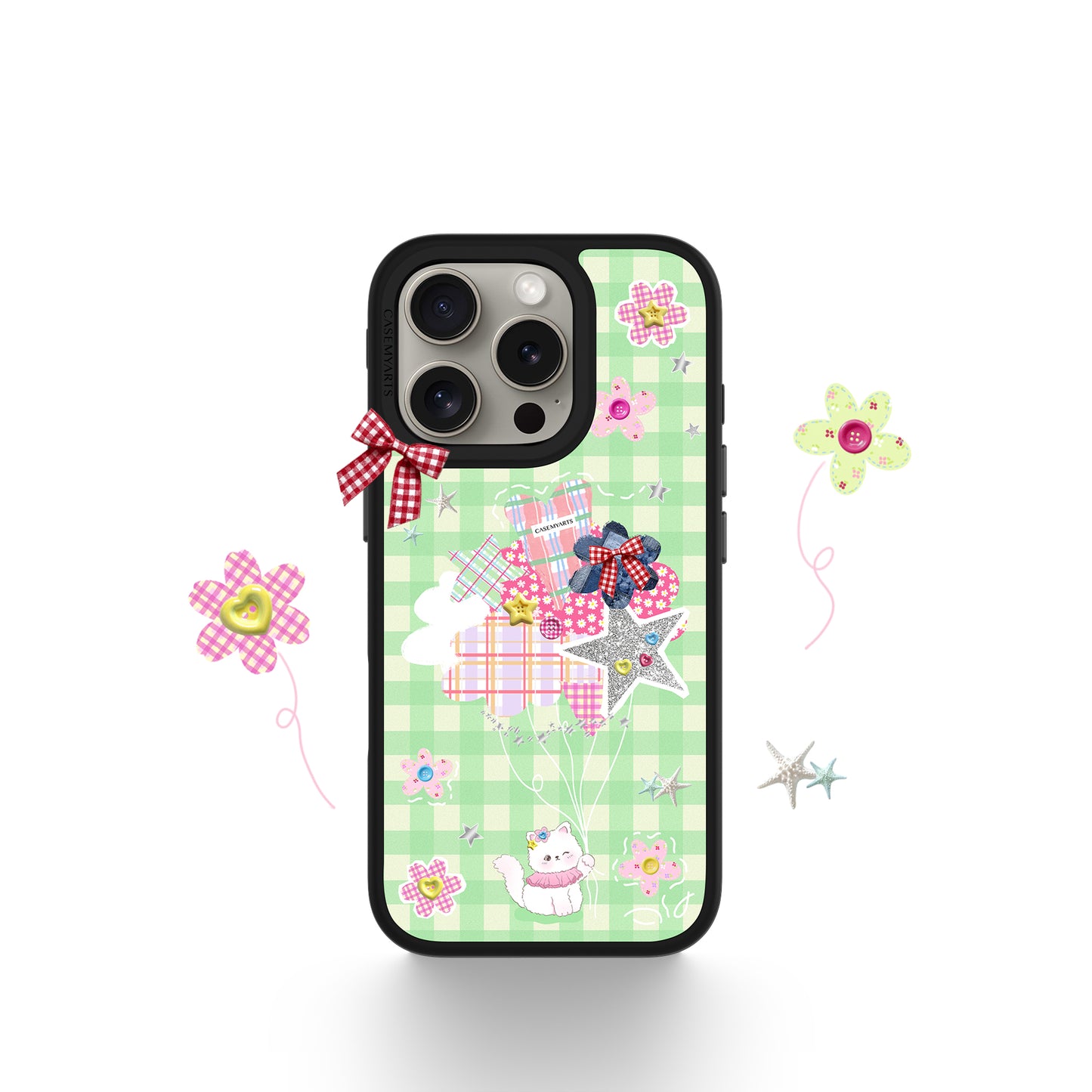 CASEMYARTS | Sweet Diary Green | MagSafe iPhone Case