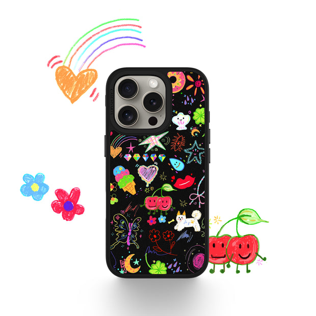 CASEMYARTS Colour Chaos MagSafe iPhone Case