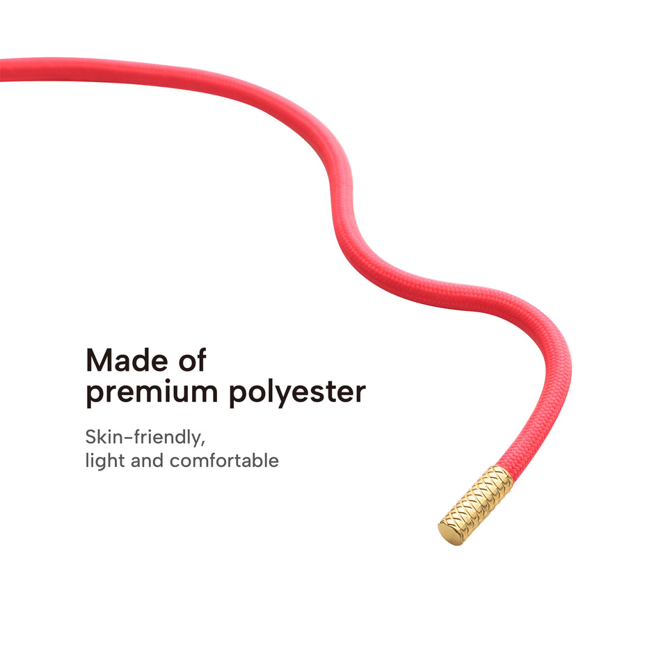 CASEMYARTS Hot Pink phone strap