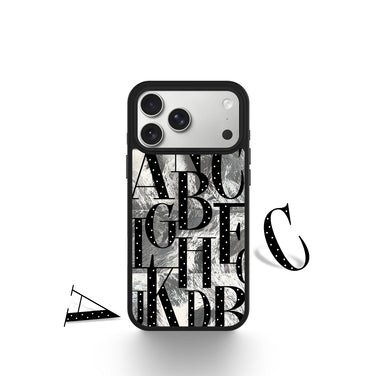 CASEMYARTS Dot Letter Series MagSafe iPhone Case