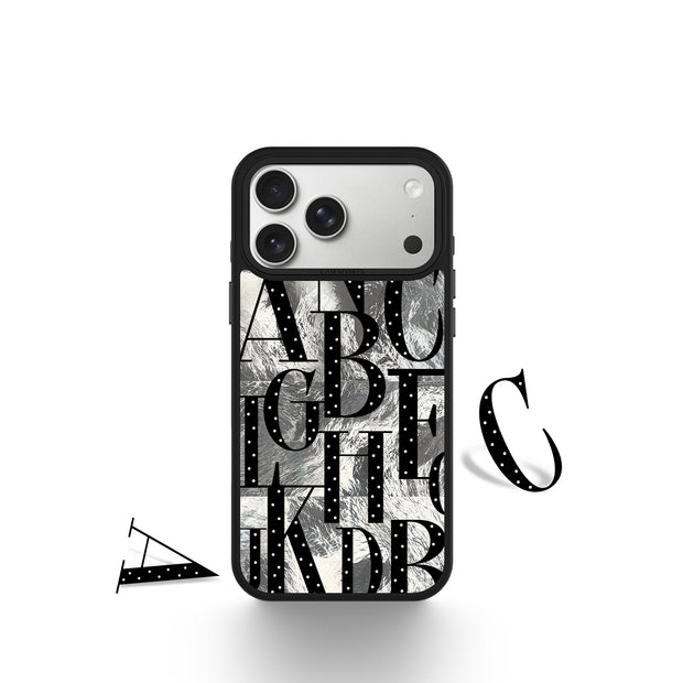 CASEMYARTS Dot Letter Series MagSafe iPhone Case