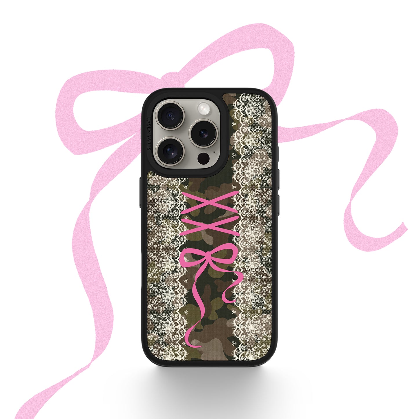 CASEMYARTS | Lace Me Up | MagSafe iPhone Case