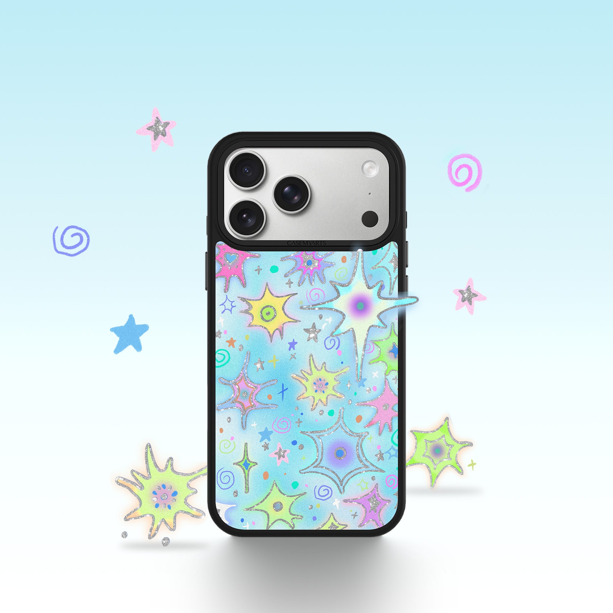 CASEMYART Y2K Neon MagSafe iPhone Case – CASEMYARTS
