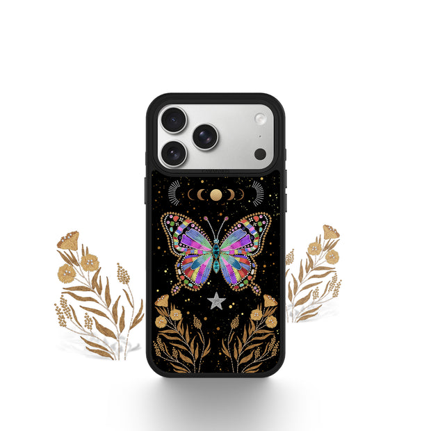 CASEMYARTS Celestial Butterfly MagSafe iPhone Case