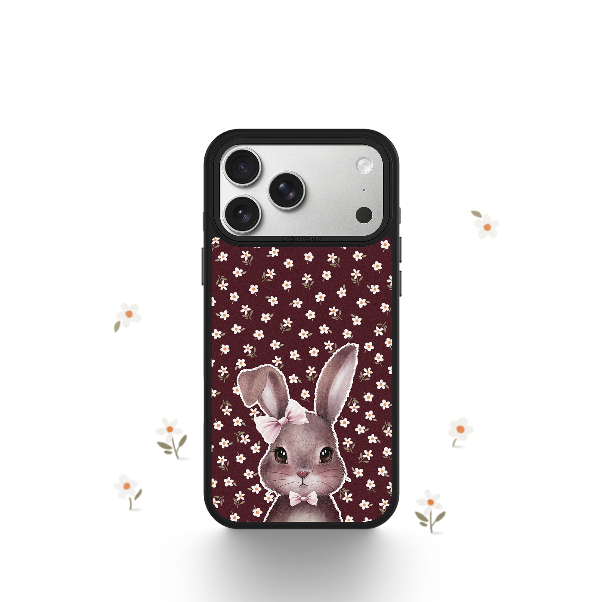 CASEMYARTS Retro Bunny MagSafe iPhone Case