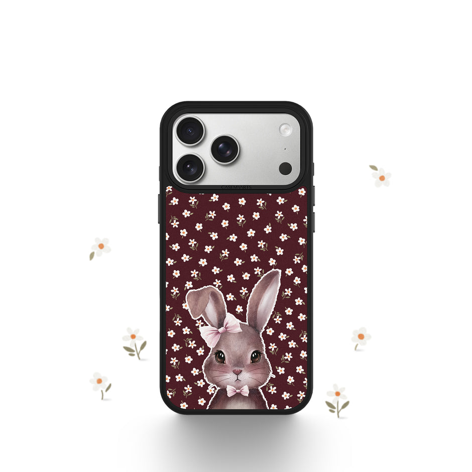CASEMYARTS Retro Bunny MagSafe iPhone Case