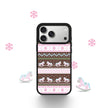 CASEMYARTS Rocking Horse Sweater MagSafe iPhone Case