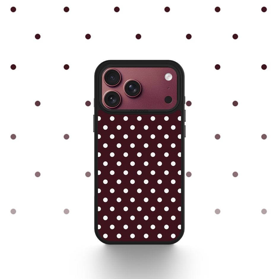 CASEMYARTS Burgundy Series MagSafe iPhone Case