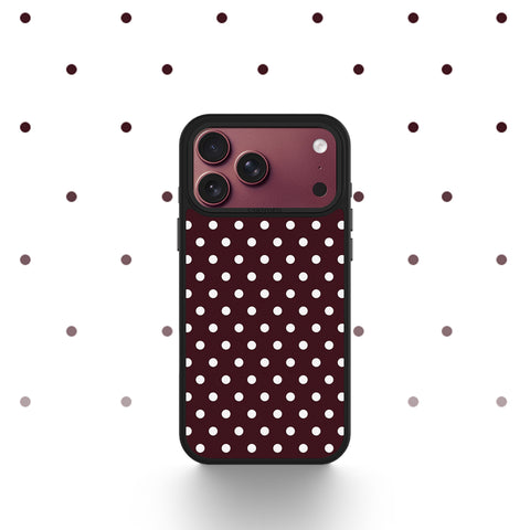 CASEMYARTS Burgundy Series MagSafe iPhone Case