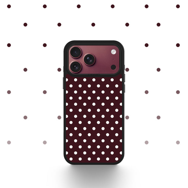 CASEMYARTS Burgundy Series MagSafe iPhone Case