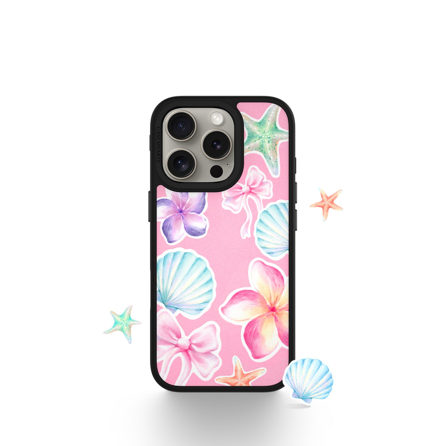 CASEMYARTS | Coral Blossom | MagSafe iPhone Case