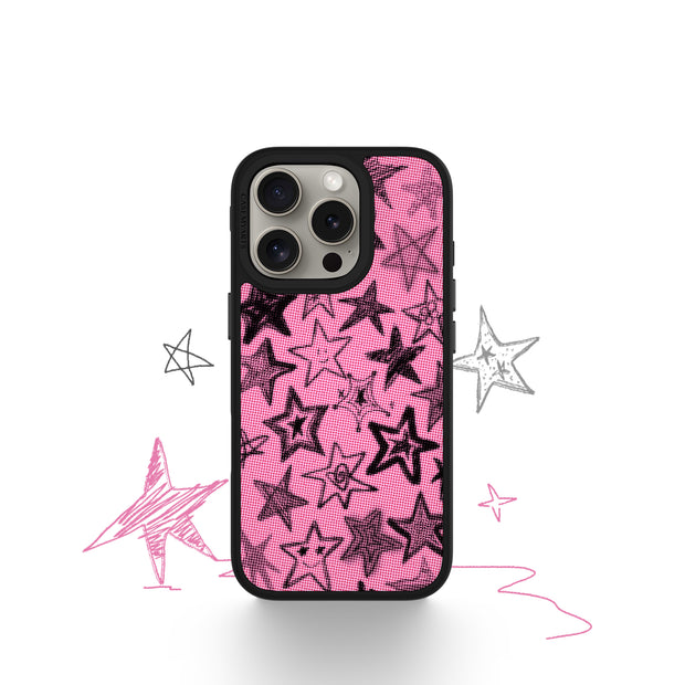 CASEMYARTS Starlust Black MagSafe iPhone Case