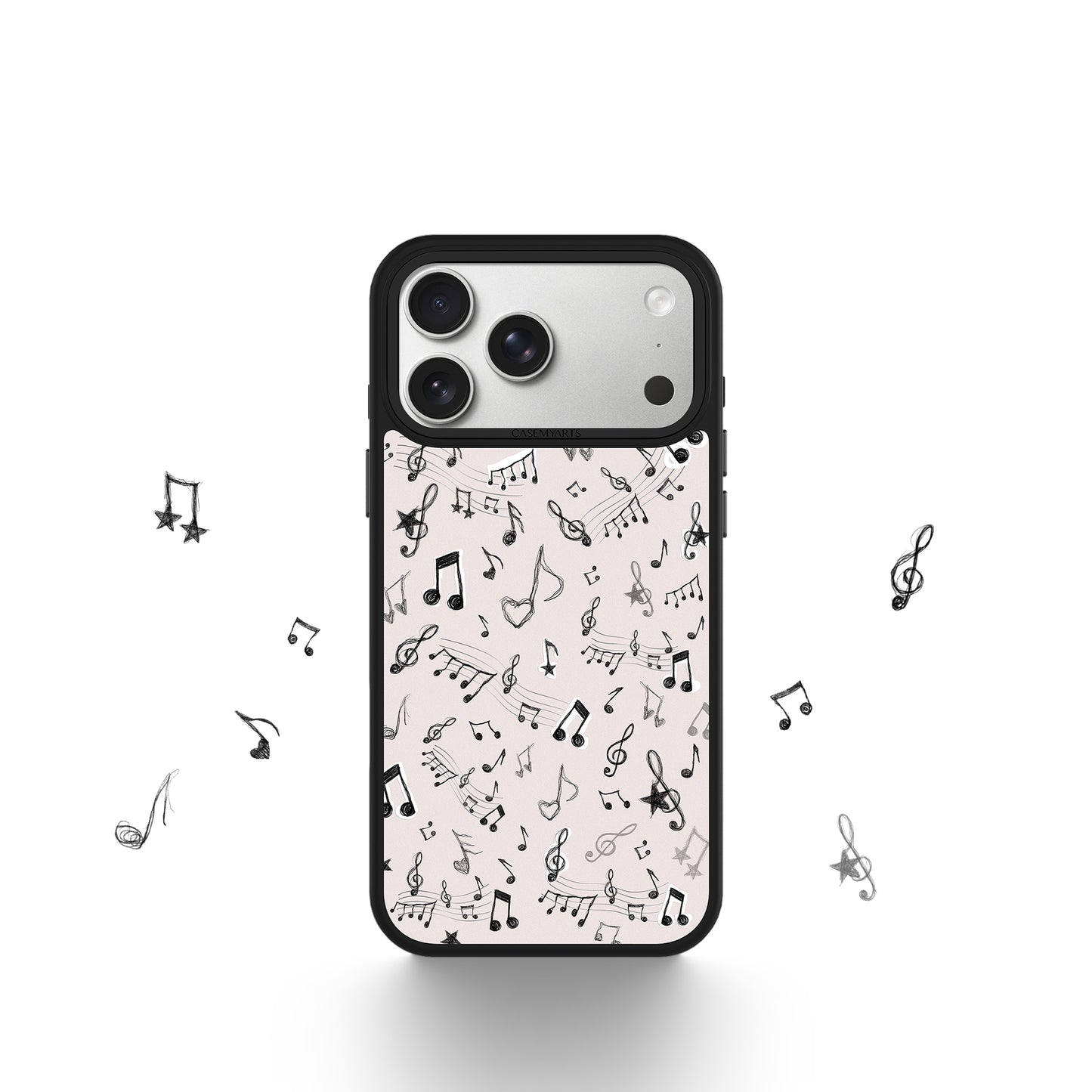 CASEMYARTS | Musical Notes | MagSafe iPhone Case