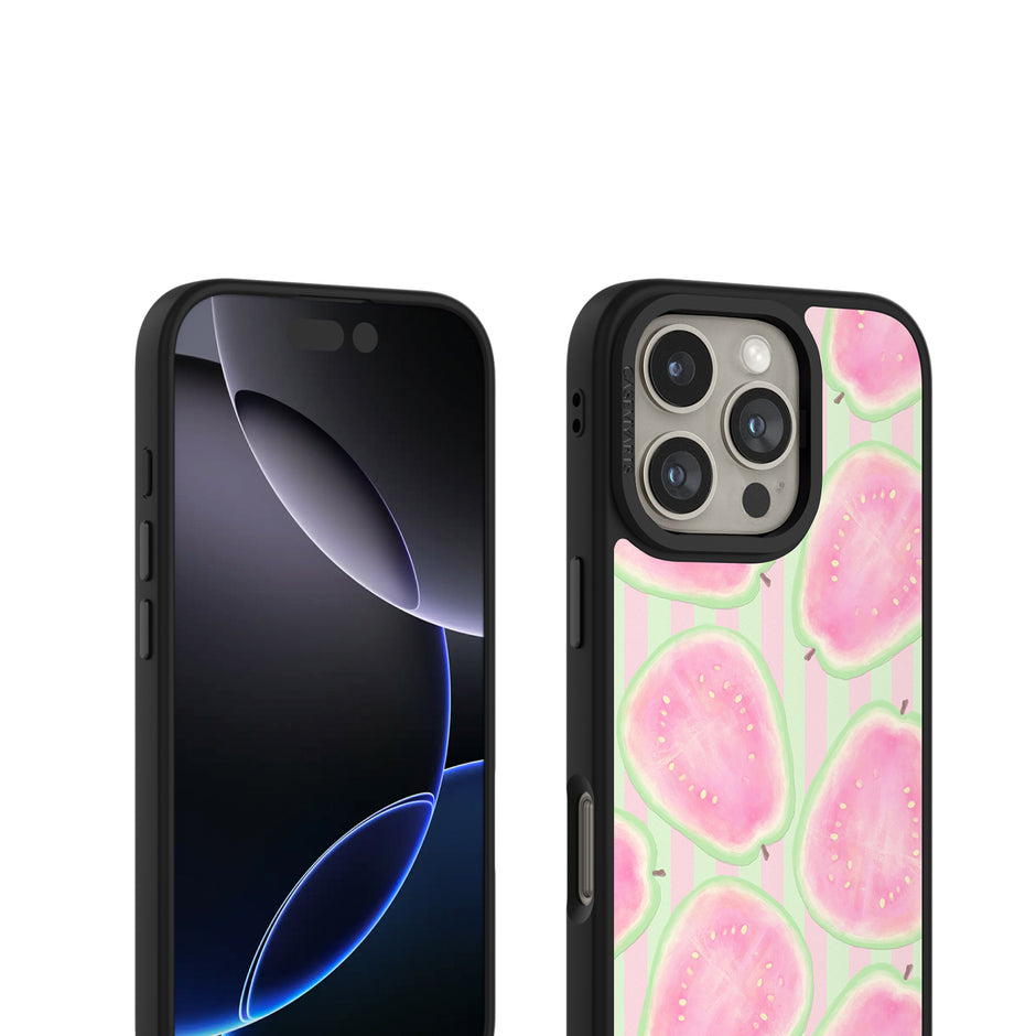CASEMYARTS Pink Guava MagSafe iPhone Case