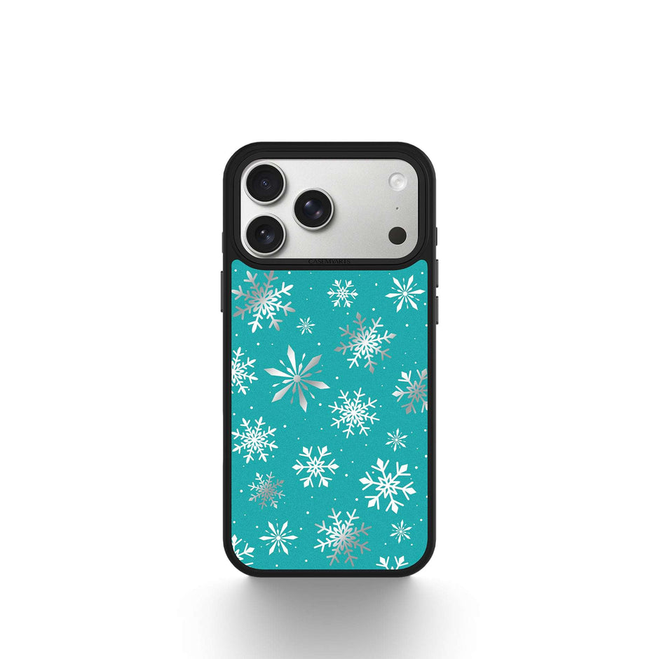 CASEMYARTS Crystal Snowflake MagSafe iPhone Case