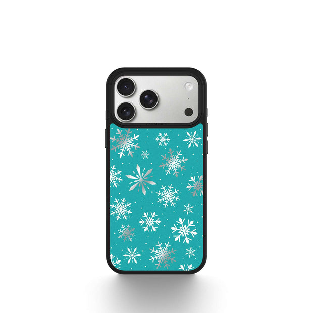 CASEMYARTS Crystal Snowflake MagSafe iPhone Case