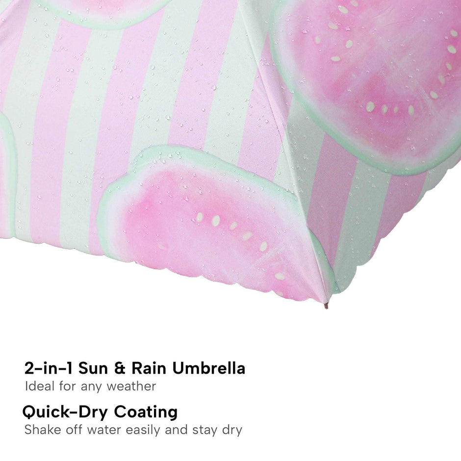 CASEMYARTS Dual Purpose Portable Sun & Rain Umbrella
