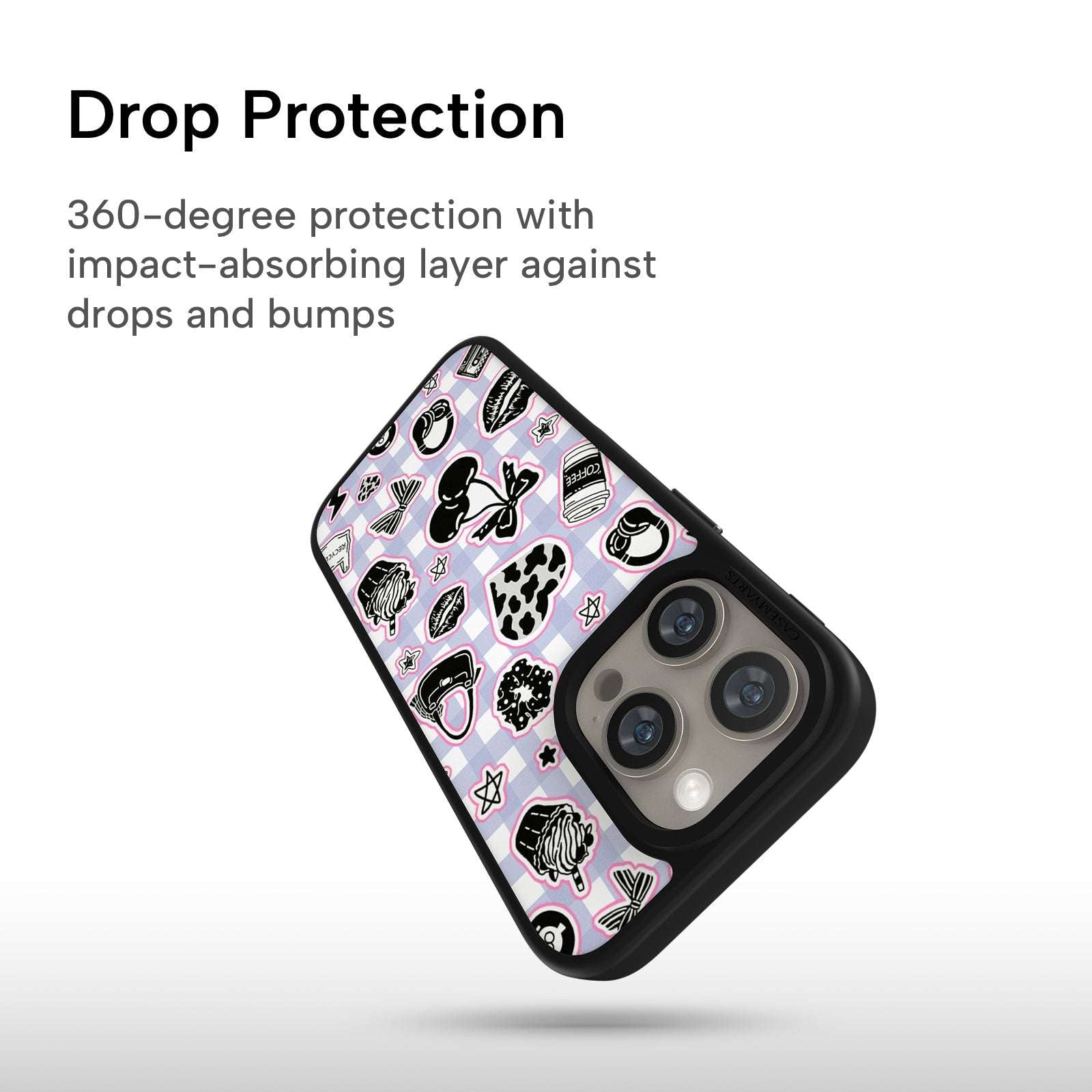 CASEMYARTS | Lavender Lush Stickers | MagSafe iPhone Case