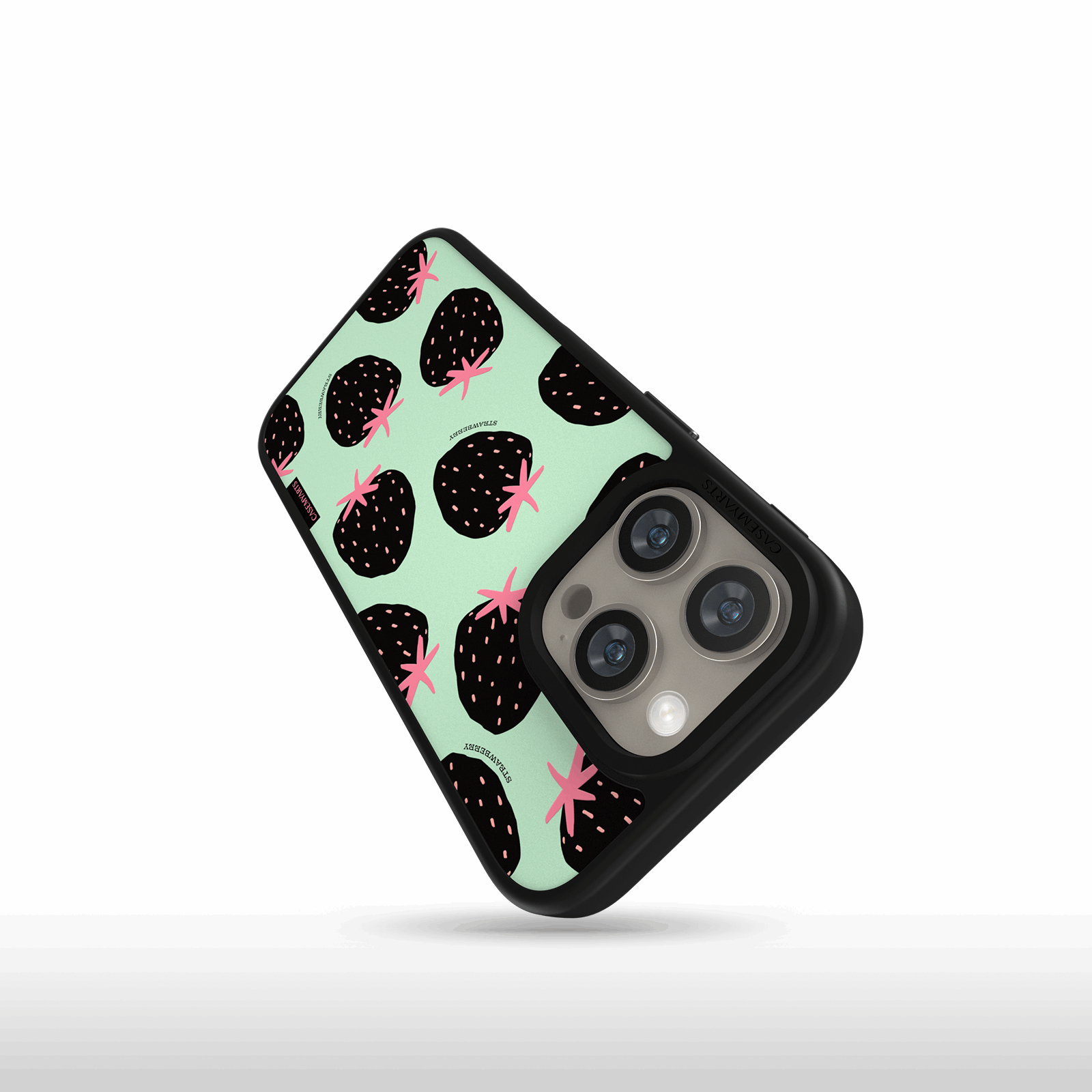 CASEMYARTS Strawberri-licious MagSafe iPhone Case