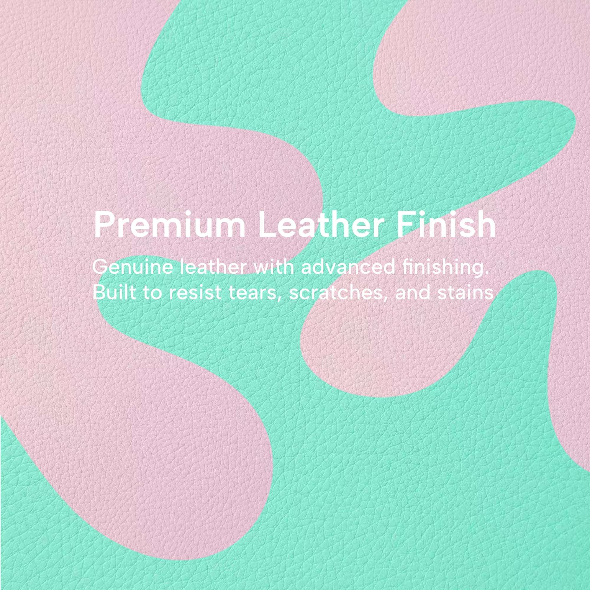 CASEMYARTS Paris Mist Pink Leather AirPods Case