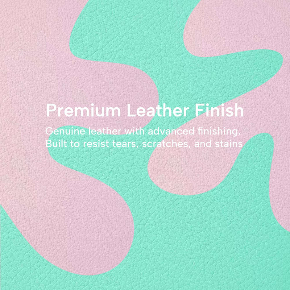 CASEMYARTS Paris Mist Pink Leather AirPods Case