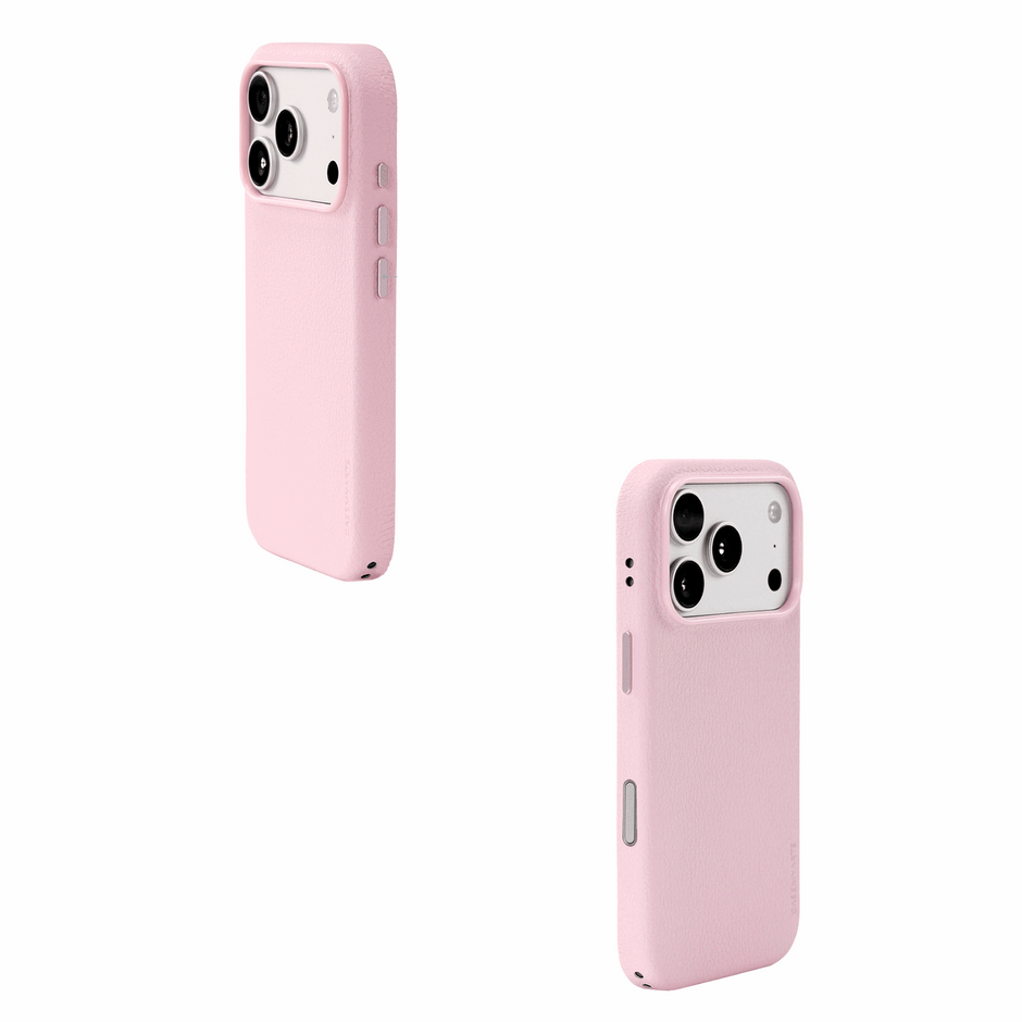 CASEMYARTS Rio Barbie Pink MagSafe Leather iPhone Case