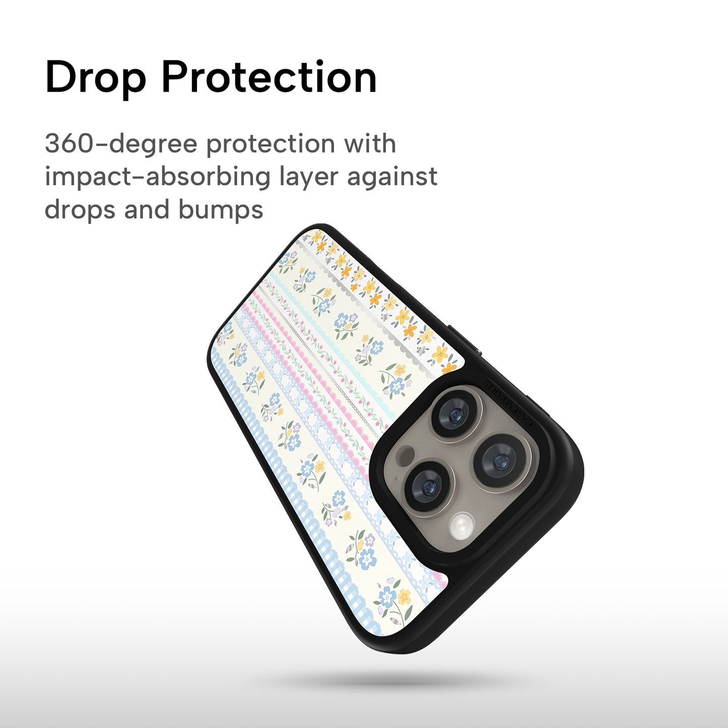 CASEMYARTS | Lace Bloom | MagSafe iPhone Case