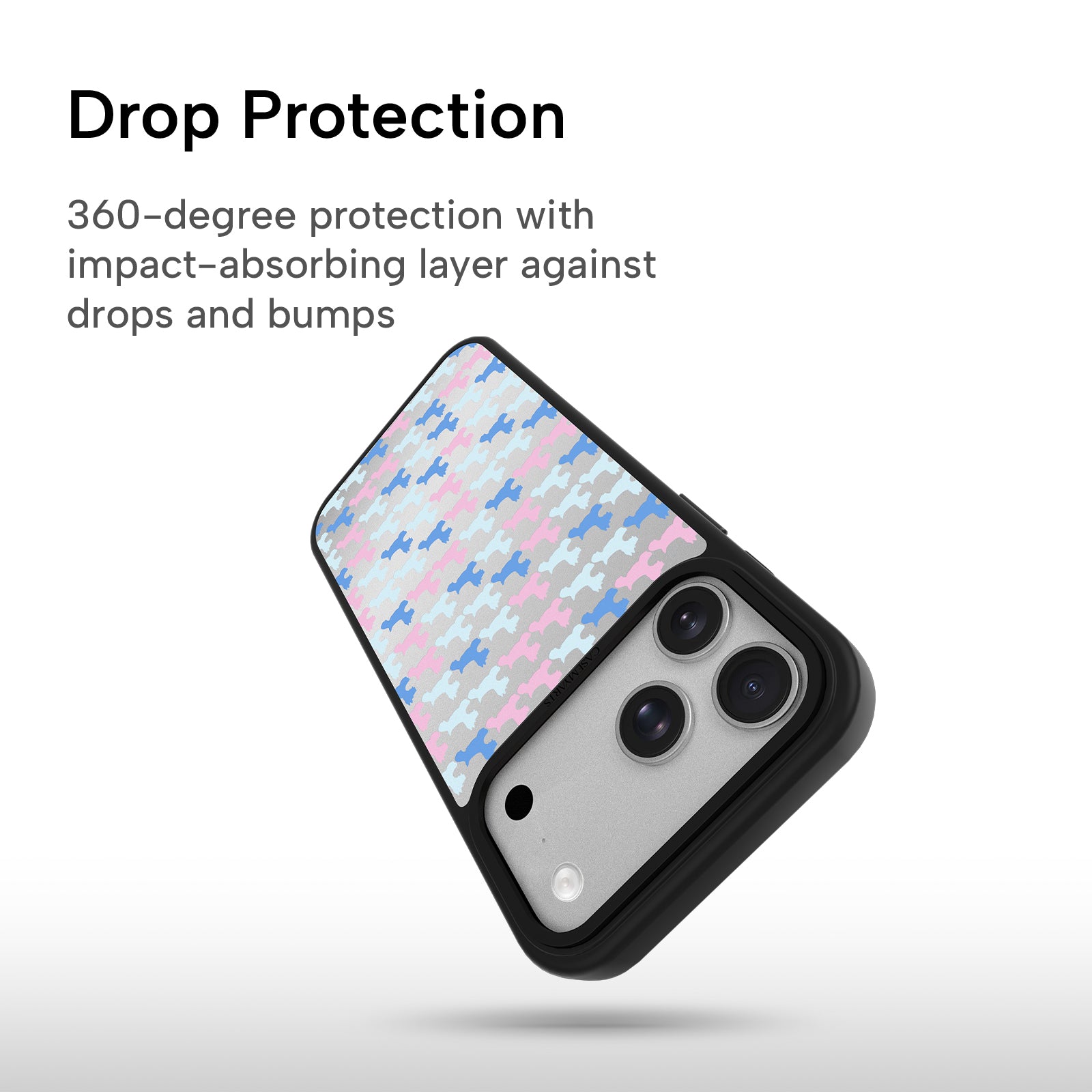 CASEMYARTS Puppy Puzzle MagSafe iPhone Case