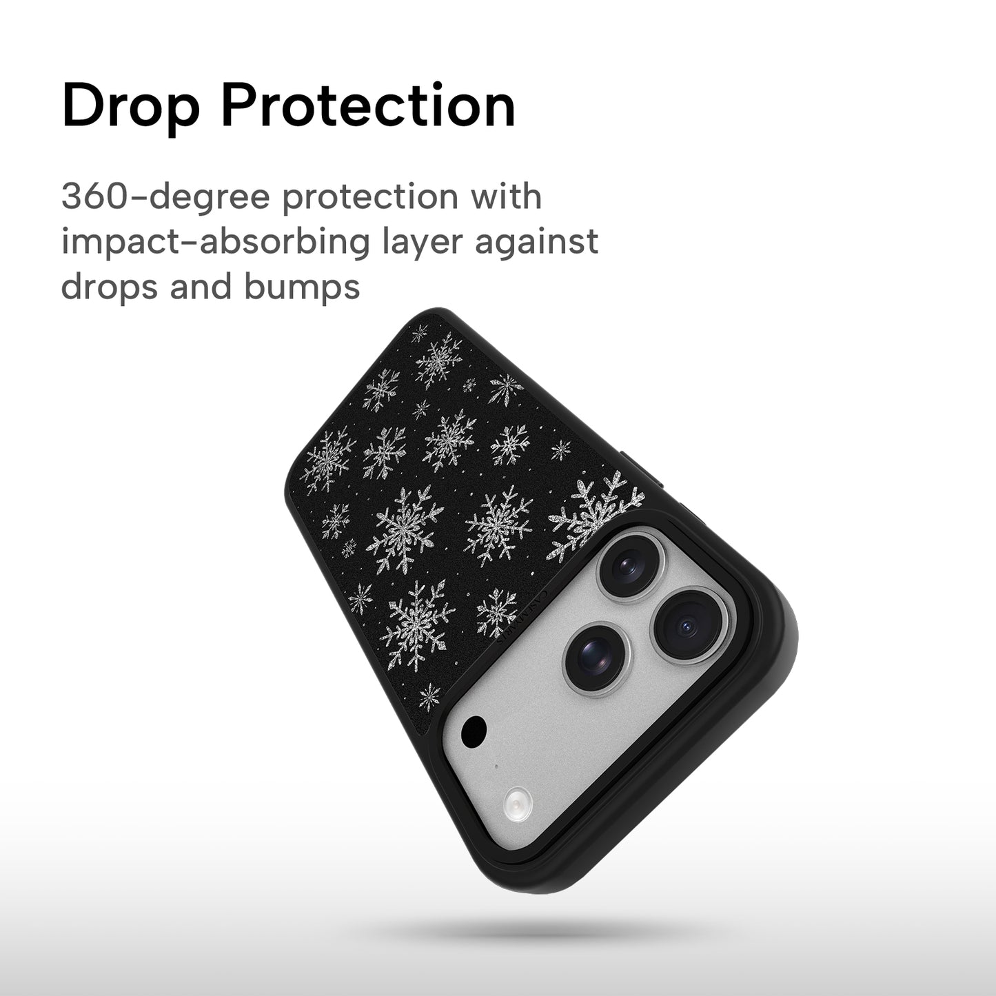 CASEMYARTS | Crystal Snowflake | MagSafe iPhone Case