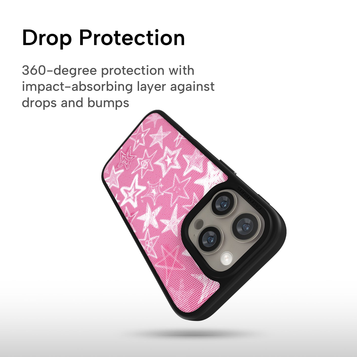 CASEMYARTS | Starlust White | MagSafe iPhone Case