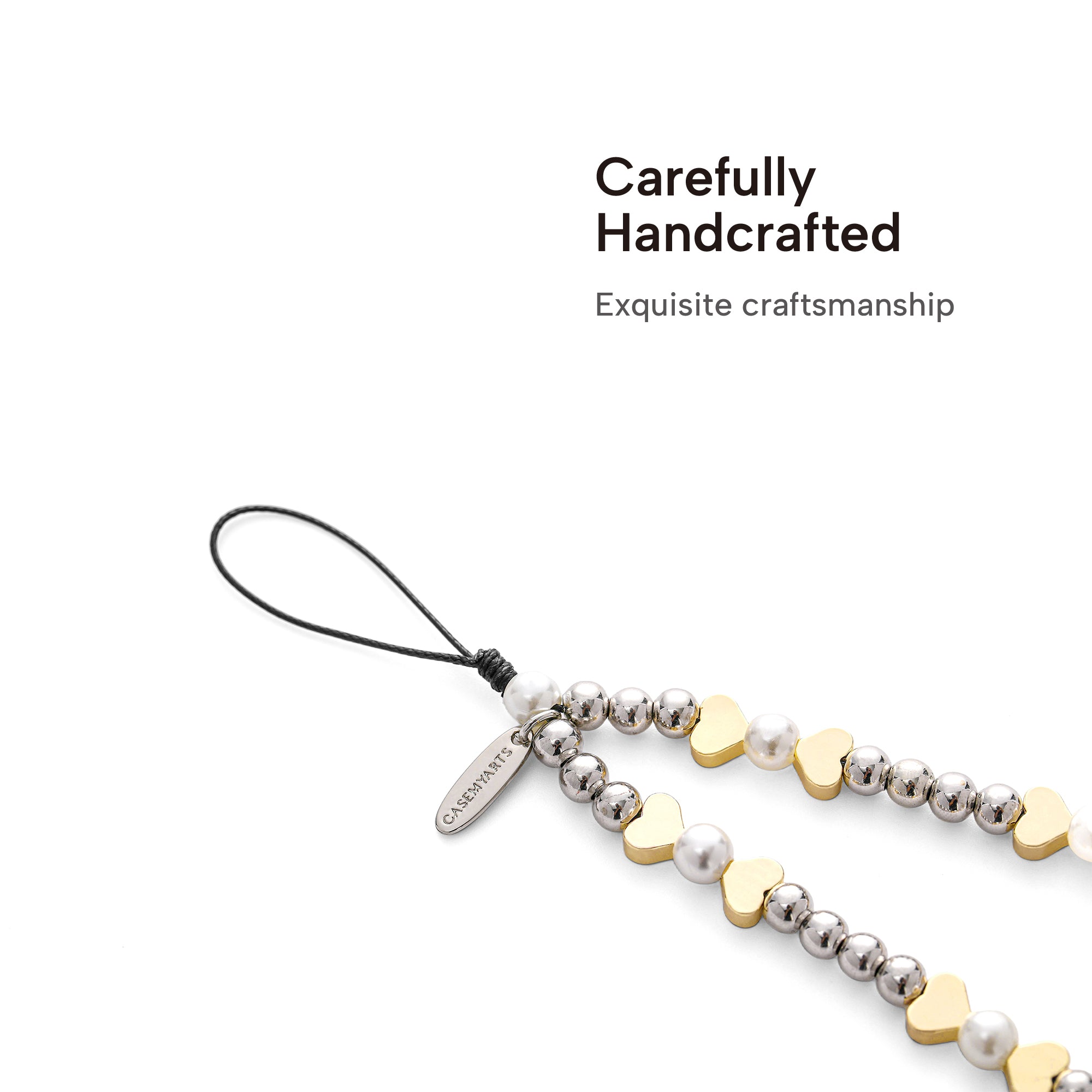 CASEMYARTS Golden Affection iPhone Charm